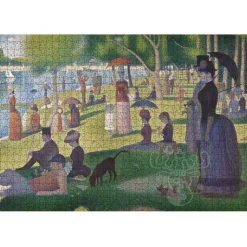 Pomegranate Seurat, Georges: Sunday on La Grande Jatte Puzzle 1000pcs