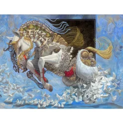 Pomegranate Taillefer, Heidi: Silkworm Puzzle 1000pcs