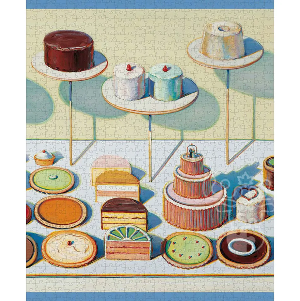 Pomegranate Thiebaud, Wayne: Cake & Pies Puzzle 1000pcs