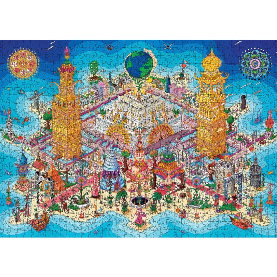 Pomegranate Topia, Ruben: Land of Rutopia Puzzle 1000pcs