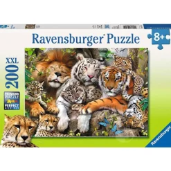 Ravensburger Big Cat Naps Puzzle 200pcs XXL