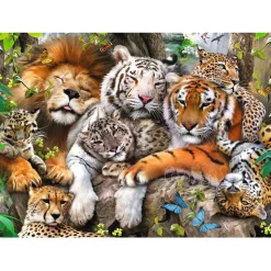 Ravensburger Big Cat Naps Puzzle 200pcs XXL