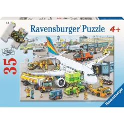 Ravensburger Busy Airport Puzzle 35pcs