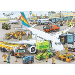Ravensburger Busy Airport Puzzle 35pcs