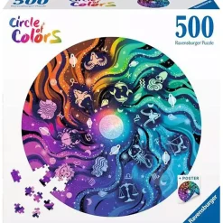 Ravensburger Circle of Colors: Astrology Round Puzzle 500pcs