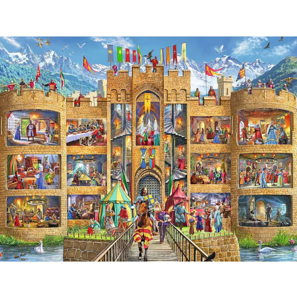 Ravensburger Cutaway Castle Puzzle 150pcs XXL