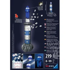 Ravensburger 3D Lighthouse Night Edition Puzzle 216pcs