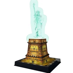 Ravensburger 3D Statue of Liberty Night Edition Puzzle 108pcs