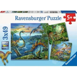 Ravensburger Dinosaur Fascination Puzzle 3 x 49pcs