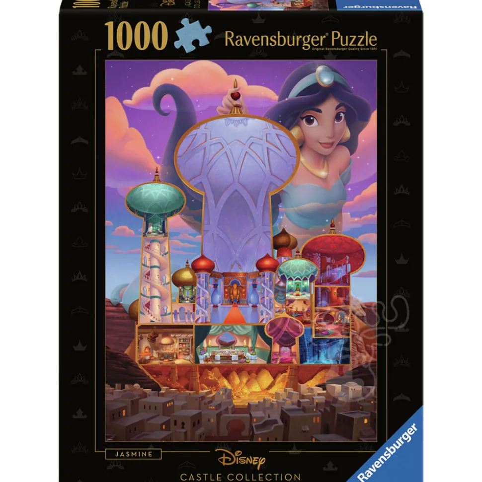 Ravensburger Disney Castles: Jasmine Puzzle 1000pcs