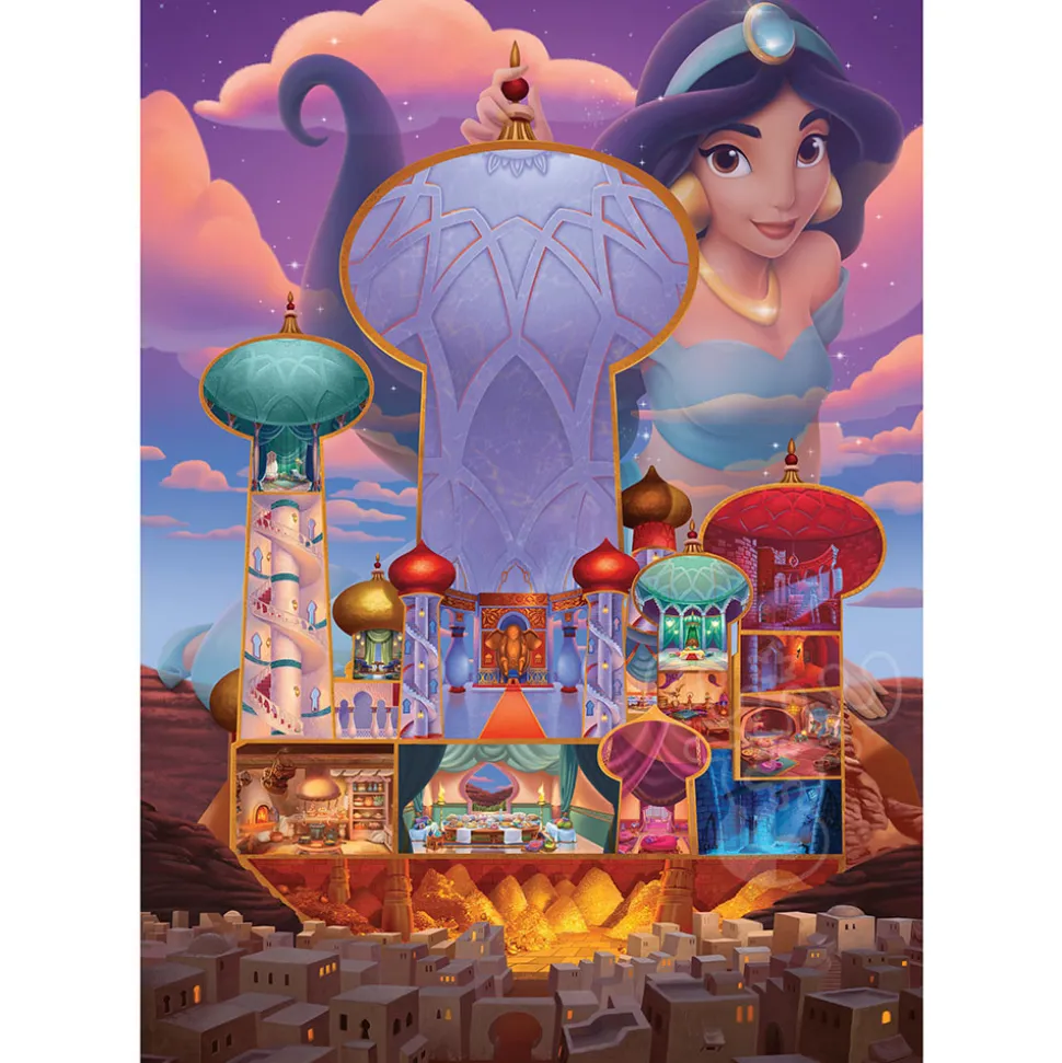 Ravensburger Disney Castles: Jasmine Puzzle 1000pcs