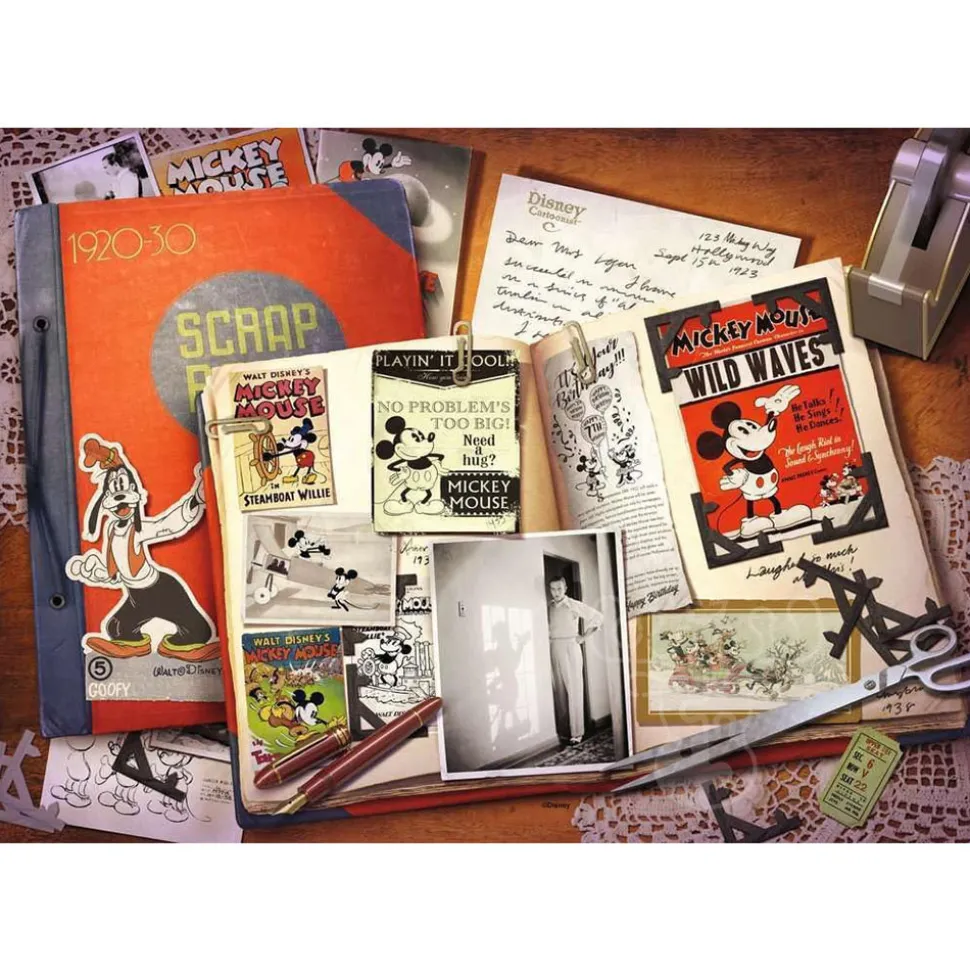 Ravensburger Disney Collectors Edition Mickey Mouse: 1930 Mickey Moments Puzzle 1000pcs