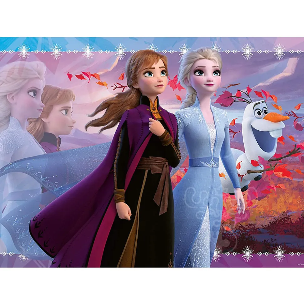 Ravensburger Disney Frozen II: Strong Sisters Glitter Puzzle 100pcs XXL