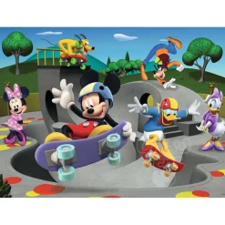 Ravensburger Disney Junior Mickey & MInnies: At the Skate Park Puzzle 100pcs XXL