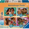 Ravensburger Disney Moana 2: 12, 16, 20, 24pcs XXL - 4 in a Box