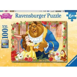Ravensburger Disney Princess: Belle & Beast Puzzle 100pcs XXL