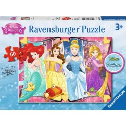 Ravensburger Disney Princess: Heartsong Glitter Puzzle 60pcs
