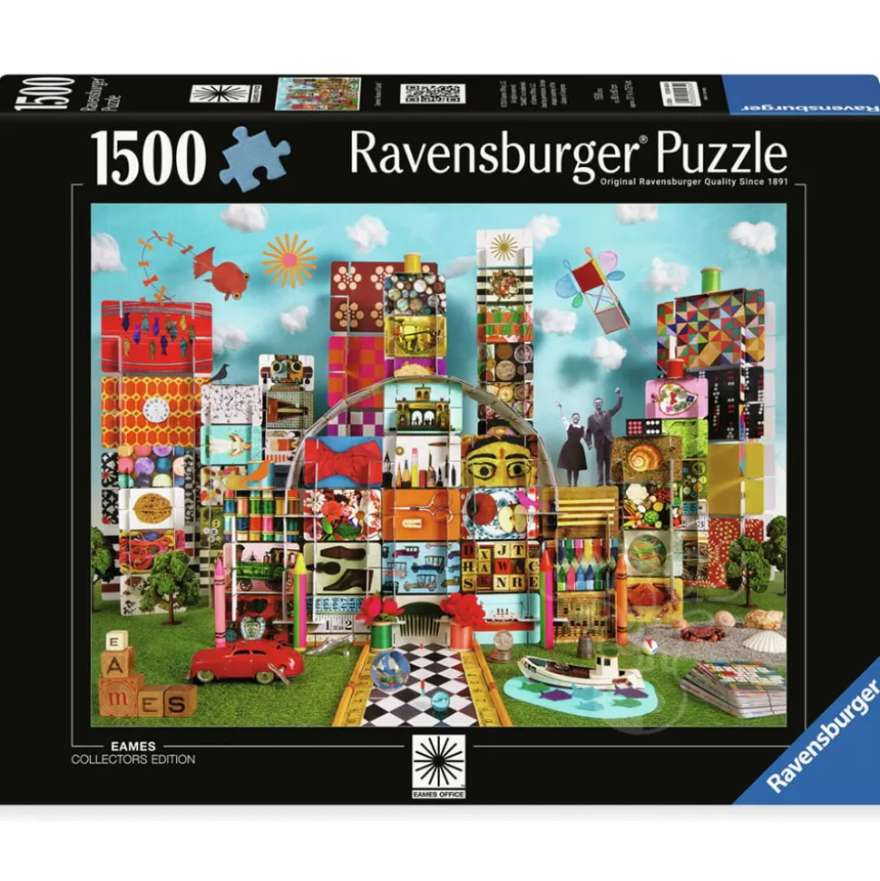 Ravensburger Eames House of Cards Fantasy Puzzle 1500pcs