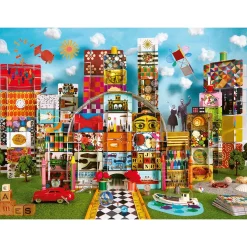 Ravensburger Eames House of Cards Fantasy Puzzle 1500pcs