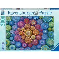 Ravensburger Elspeth McLean: Radiating Rainbow Mandalas Puzzle 2000pcs