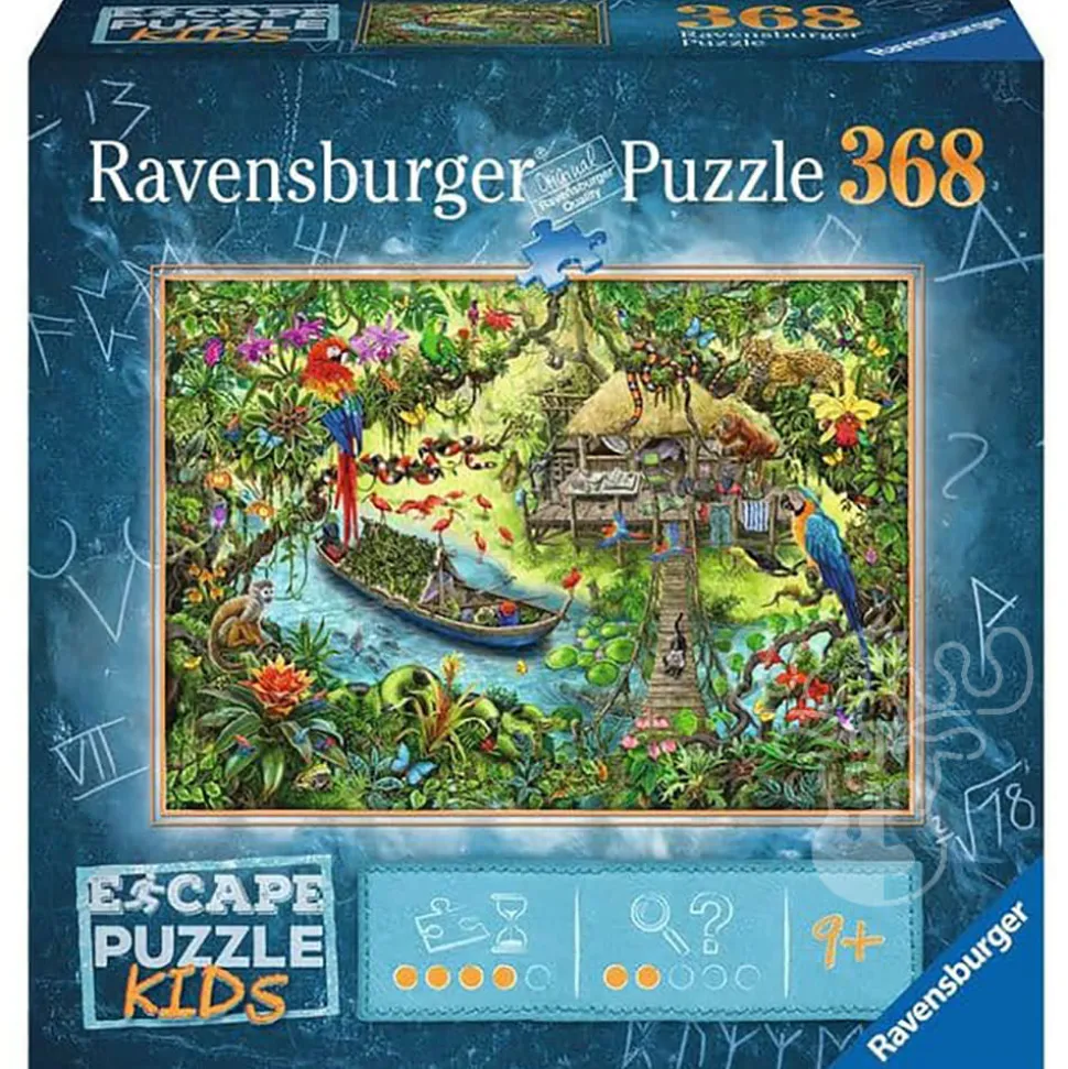 Ravensburger Jungle Journey Escape Puzzle Kids 368pcs RETIRED