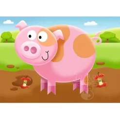 Ravensburger My First Puzzle: On the Farm Puzzle 2, 3, 4, 5 pcs