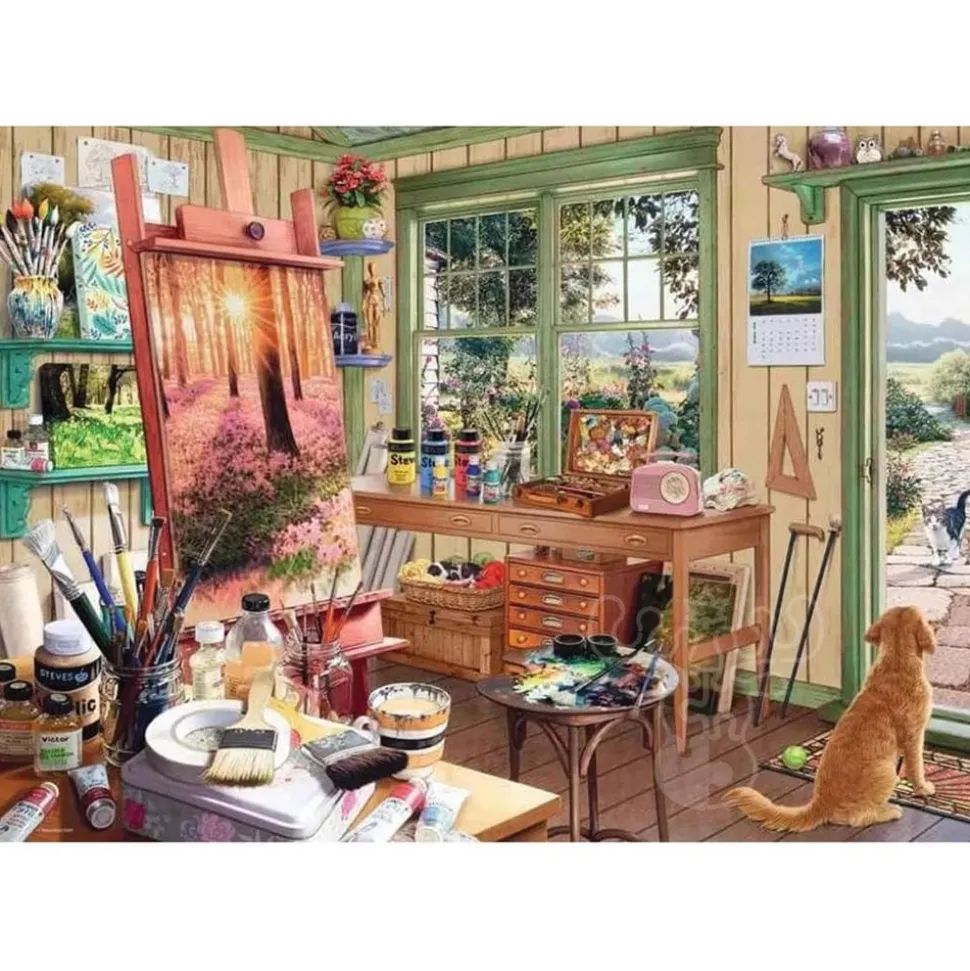 Ravensburger My Haven #11 The Artist's Shed Puzzle 1000pcs