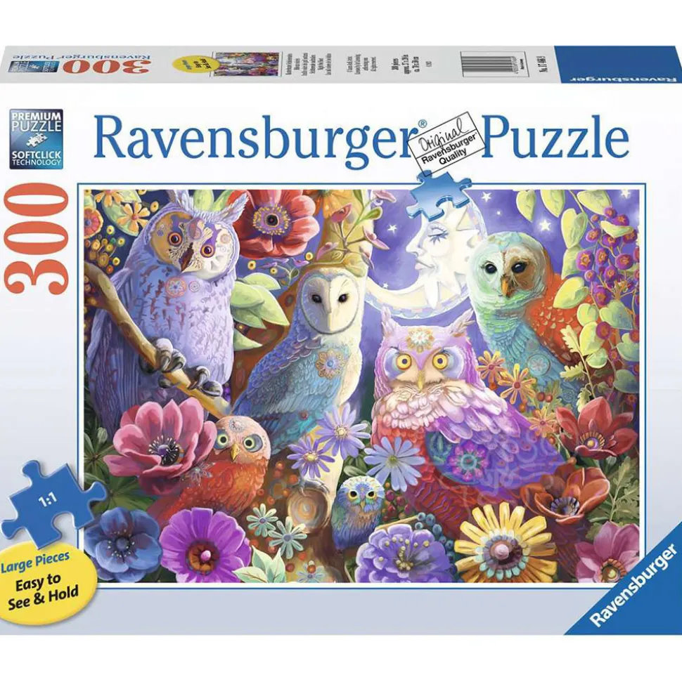 Ravensburger Night Owl Hoot Large Format Puzzle 300pcs