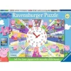 Ravensburger Peppa Pig Tell the Time Puzzle 60pcs
