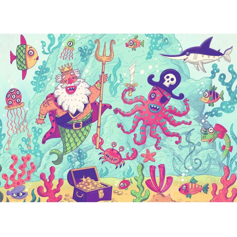 Ravensburger Puzzle & Play: Pirate Adventure Puzzle 2 x 24pcs RETIRED