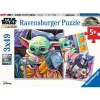 Ravensburger Star Wars The Mandalorian: Grogu Moments Puzzle 3 x 49pcs