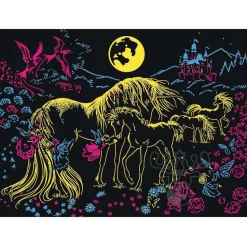 Ravensburger Unicorns in the Moonlight Puzzle 100pcs XXL