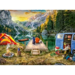 Ravensburger Wanderlust: Calm Campsite Puzzle 1000pcs