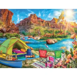 Ravensburger Wanderlust: Canyon Camping Puzzle 1500pcs