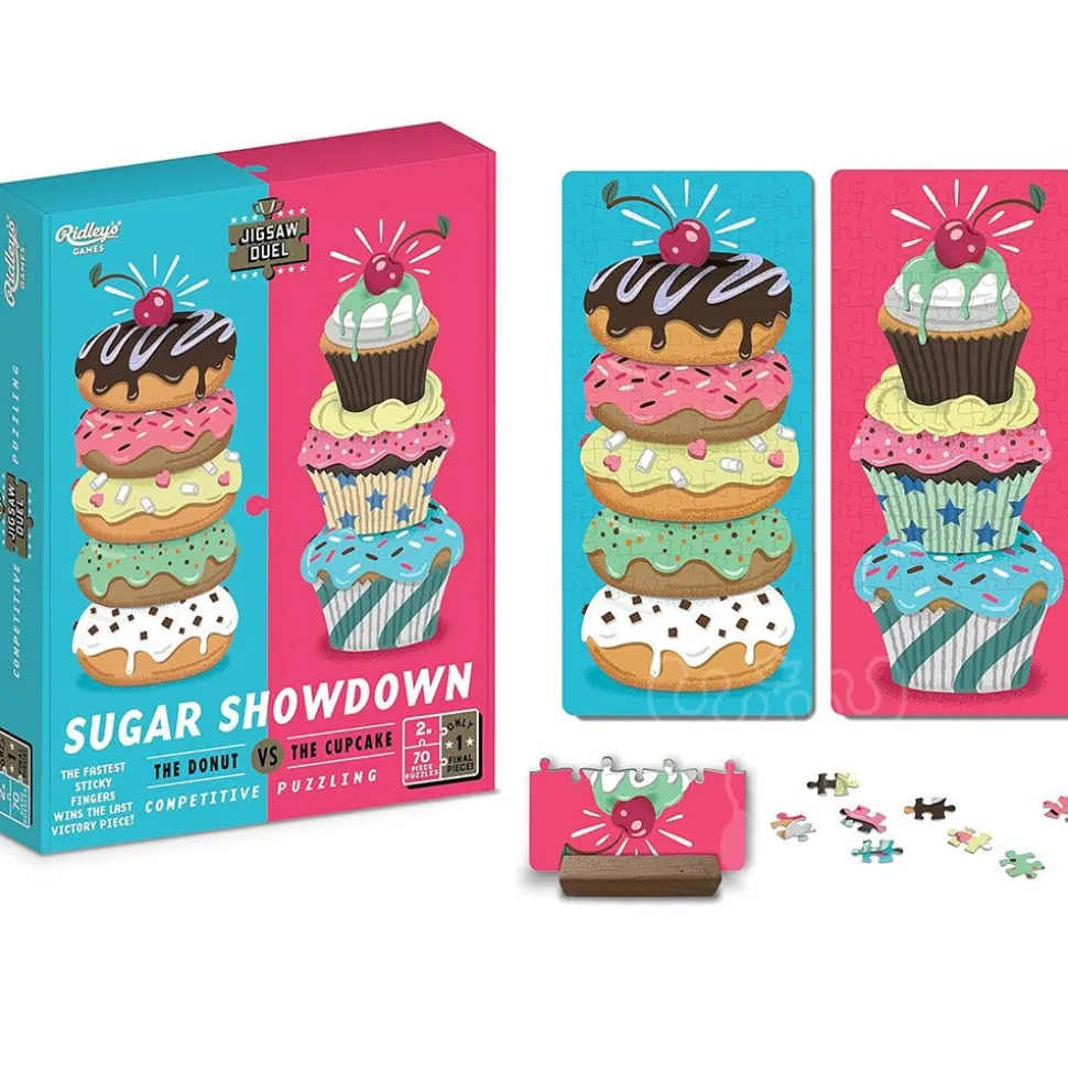 Ridley's Jigsaw Duel Sugar Showdown Puzzle 2 x 70pcs