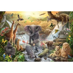Schmidt Animals in Africa Puzzle 60pcs