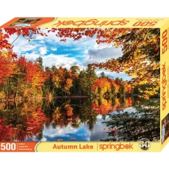 Springbok Autumn Lake Puzzle 500pcs