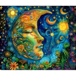 Springbok Blue Moon Puzzle 1000pcs Limited Release