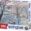 Springbok Cold Winter's Night Puzzle 1000pcs RETIRED