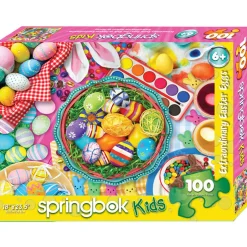 Springbok Extraordinary Easter Eggs Puzzle 100pcs