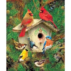Springbok Feathered Retreat Puzzle 1000pcs