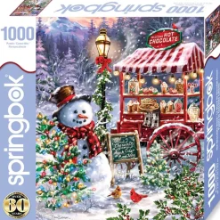 Springbok Hot Chocolate Stand Puzzle 1000pcs
