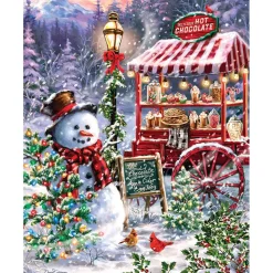 Springbok Hot Chocolate Stand Puzzle 1000pcs