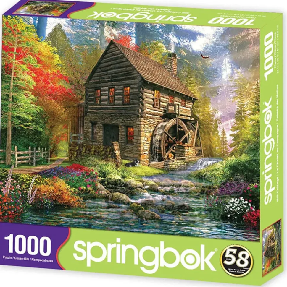 Springbok Mill Cottage Puzzle 1000pcs