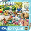 Springbok Playful Pups on Parade Puzzle 1000pcs