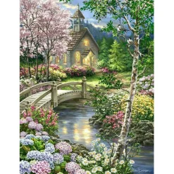 Springbok Spring Chapel Puzzle 60pcs