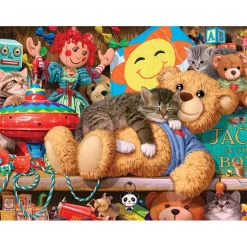 Springbok Toy Cupboard Family Puzzle 400pcs