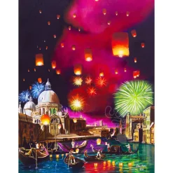 Springbok Venice Fireworks Puzzle 1000pcs LIMITED RELEASE RETIRED