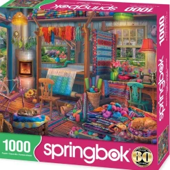 Springbok Weavers Cottage Puzzle 1000pcs