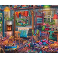 Springbok Weavers Cottage Puzzle 1000pcs